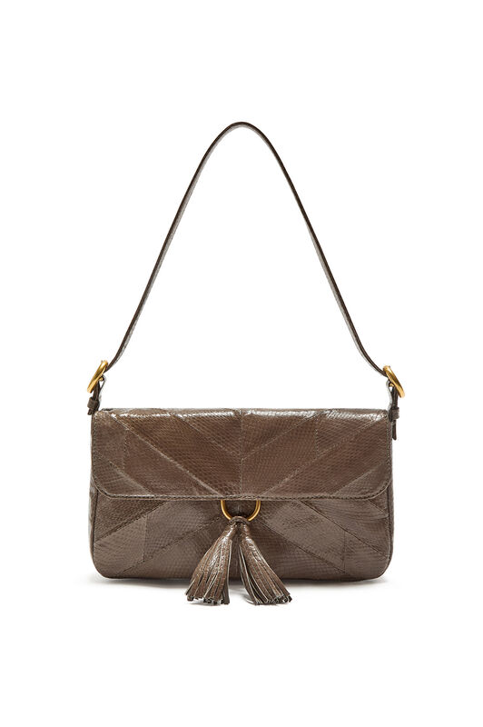 Maliparmi EXOTIC STRIPES BAGUETTE Dunkelbeige BT001301556