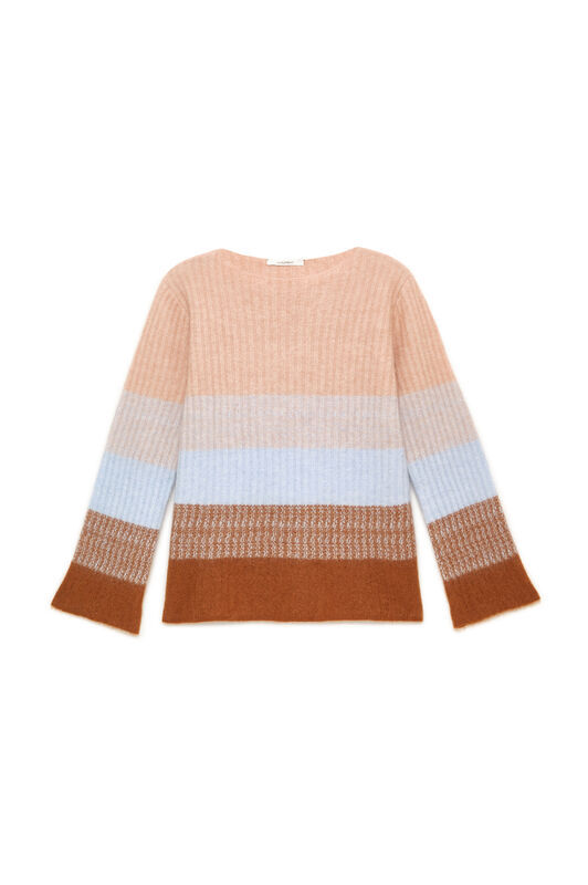 Maliparmi WOOL WINTER SUNSET KNIT Brown JQ513078217 Maliparmi WOOL WINTER SUNSET KNIT Brown JQ513078217