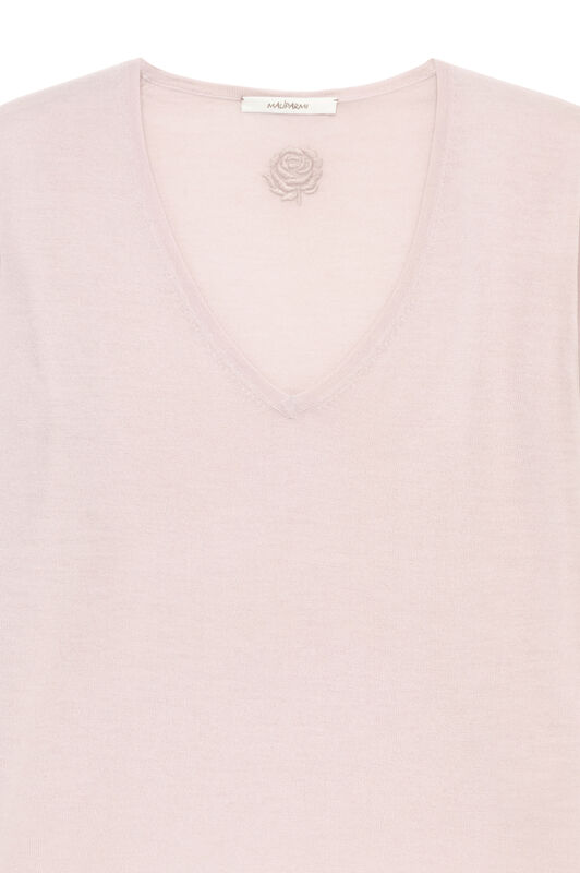 Maliparmi MAGLIA COLOURS OF THE WORLD Beige Rosato JQ512474230 Maliparmi MAGLIA COLOURS OF THE WORLD Beige Rosato JQ512474230