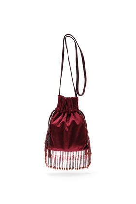Maliparmi EMBROIDERY RUGIADA BOLSA Burdeos OP009861055 Maliparmi EMBROIDERY RUGIADA BOLSA Burdeos OP009861055