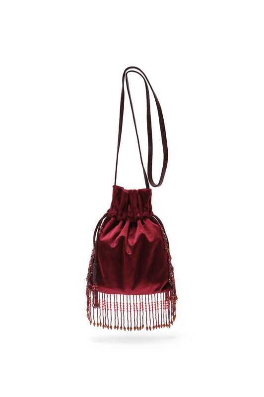 Maliparmi EMBROIDERY RUGIADA POUCH Burgundy OP009861055 Maliparmi EMBROIDERY RUGIADA POUCH Burgundy OP009861055