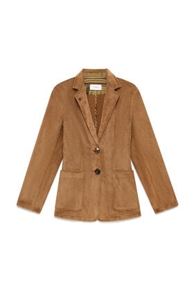 Maliparmi CORDUROY VELVET BLAZER Camel JD649761060 Maliparmi CORDUROY VELVET BLAZER Camel JD649761060