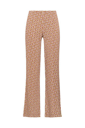 Malìparmi MINI MOULINÉ TROUSERS Brown JH400970675