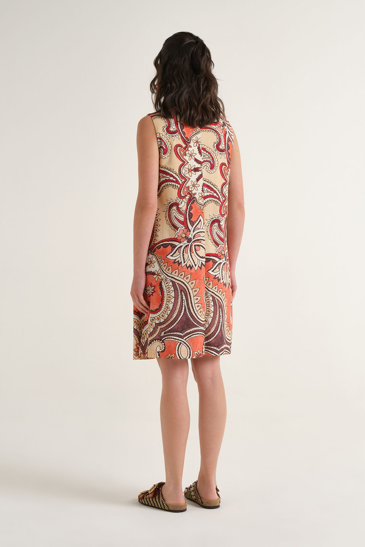 Malìparmi HIPPIE LOTUS DRESS Salmon JF671470671
