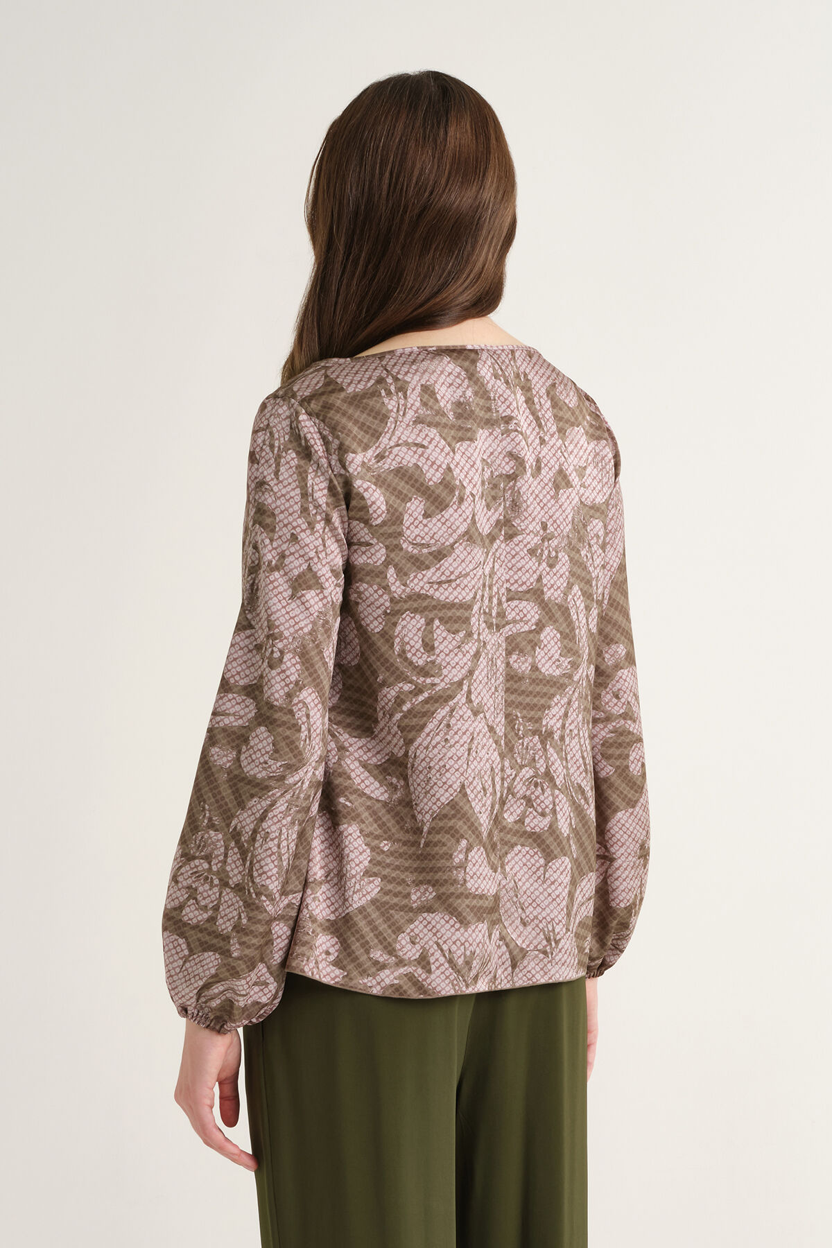 Maliparmi SWEET FOLIAGE SHIRT Pink JM560050688 Maliparmi SWEET FOLIAGE SHIRT Pink JM560050688