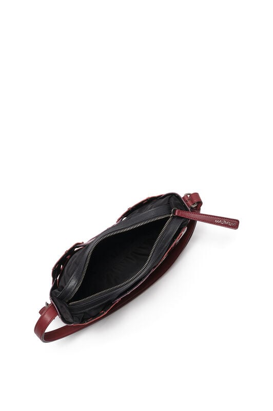 Maliparmi FLOWER BAG LEATHER BLOOM Bordeaux BH031101574 Maliparmi FLOWER BAG LEATHER BLOOM Bordeaux BH031101574