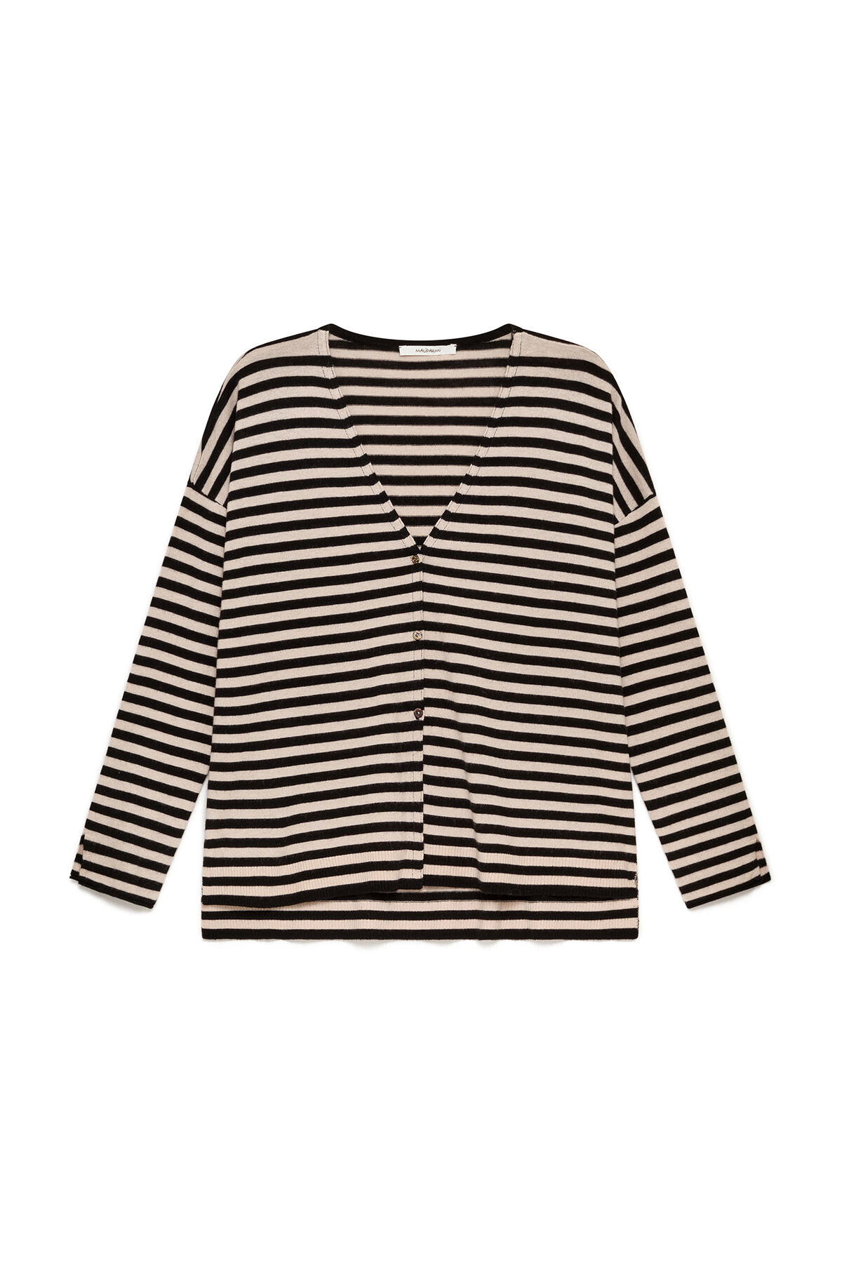 Maliparmi SOFT TOUCH CARDIGAN Black JN371270538 Maliparmi SOFT TOUCH CARDIGAN Black JN371270538
