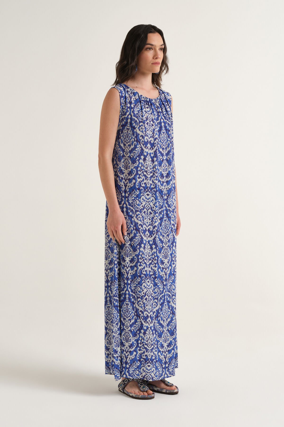 Malìparmi DREAMSCAPE IKAT DRESS Blue JF671050671