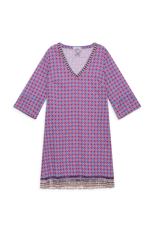 Malìparmi FLORAL SPIN KLEID Blau JF669815215 Malìparmi FLORAL SPIN KLEID Blau JF669815215