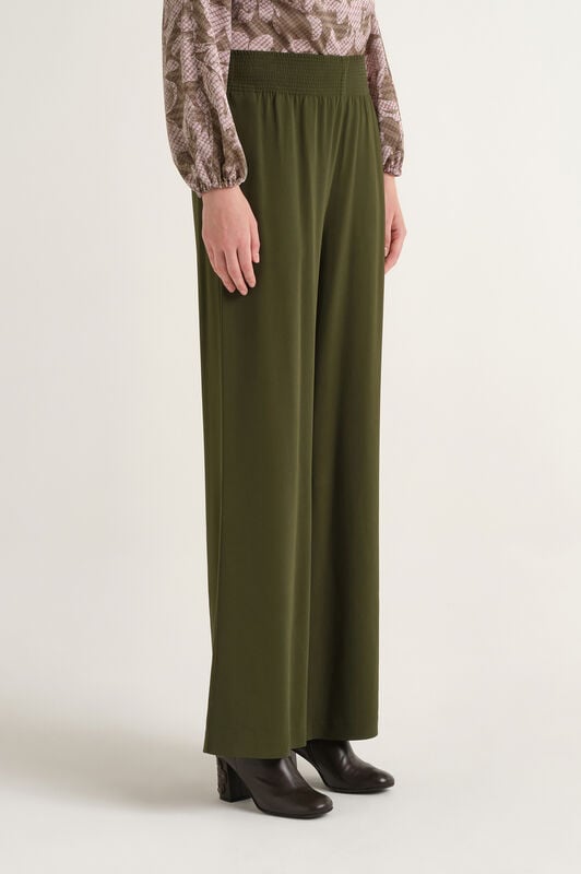 Maliparmi PURE CADY TROUSER Military Green JH809350692 Maliparmi PURE CADY TROUSER Military Green JH809350692