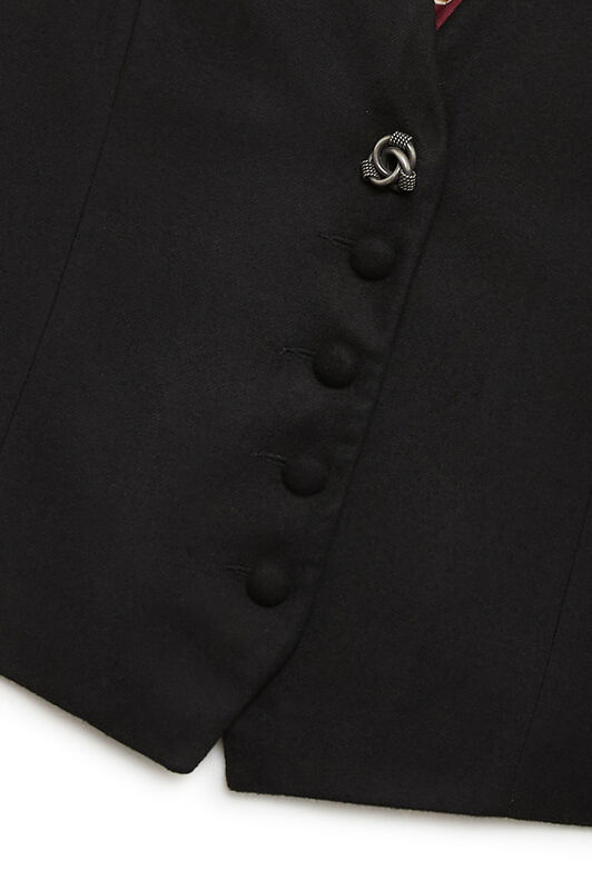 Maliparmi TAILORED IN WOOL WAISTCOAT Black JE112420294