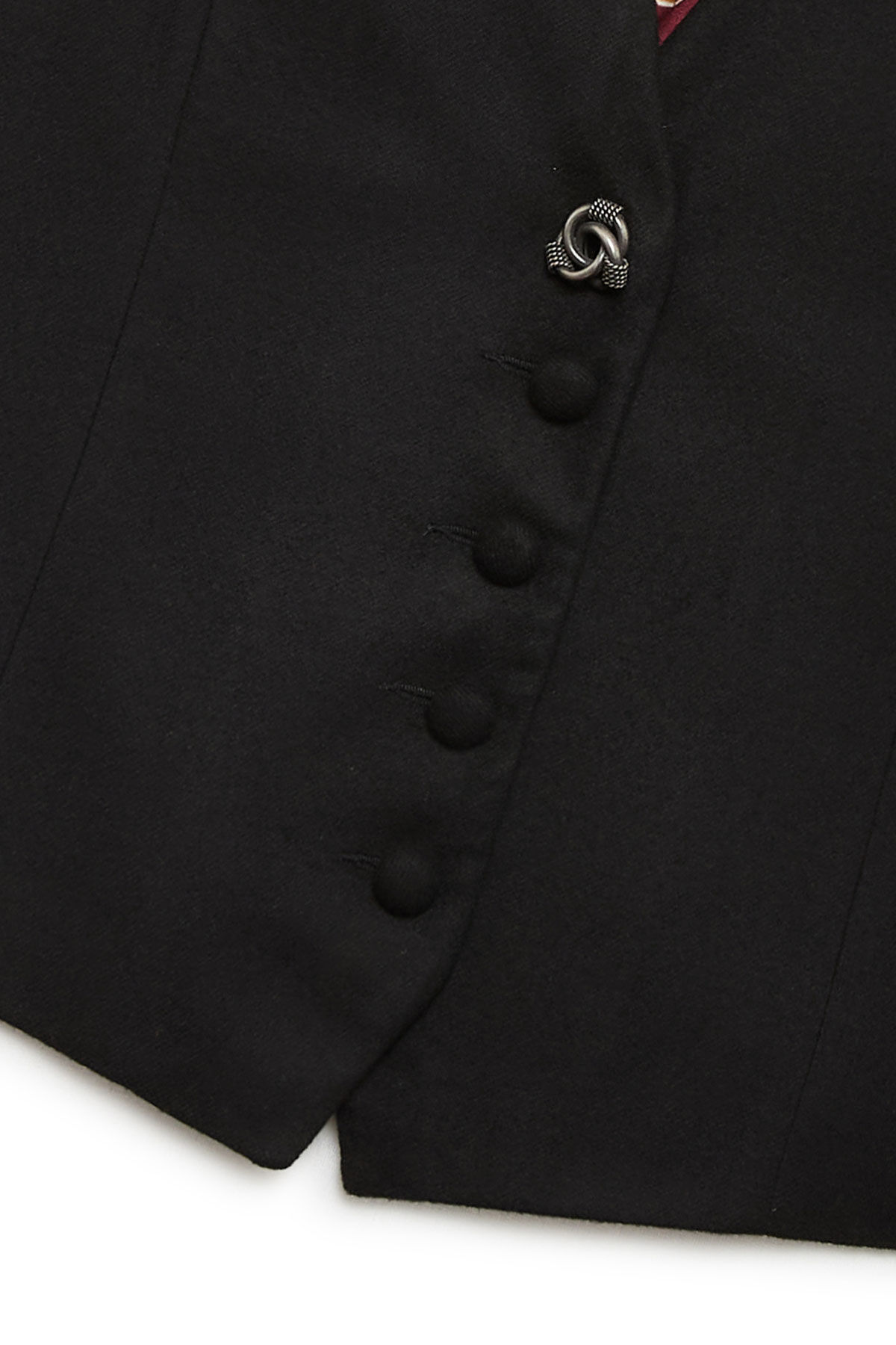 Maliparmi TAILORED IN WOOL WAISTCOAT Black JE112420294