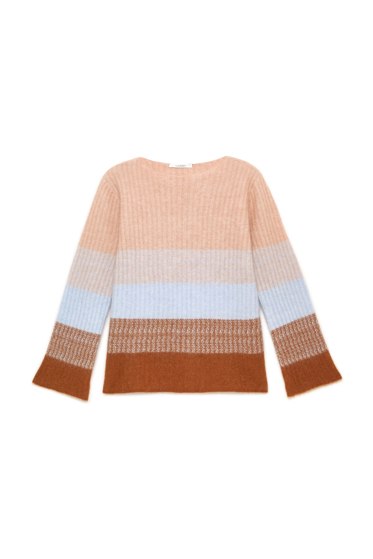 Maliparmi WOOL WINTER SUNSET KNIT Brown JQ513078217 Maliparmi WOOL WINTER SUNSET KNIT Brown JQ513078217