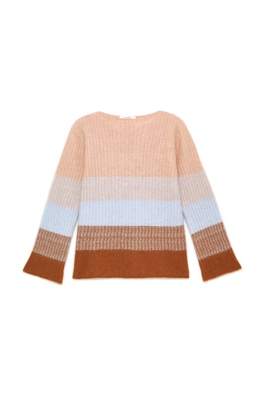 Maliparmi WOOL WINTER SUNSET KNIT Brown JQ513078217 Maliparmi WOOL WINTER SUNSET KNIT Brown JQ513078217