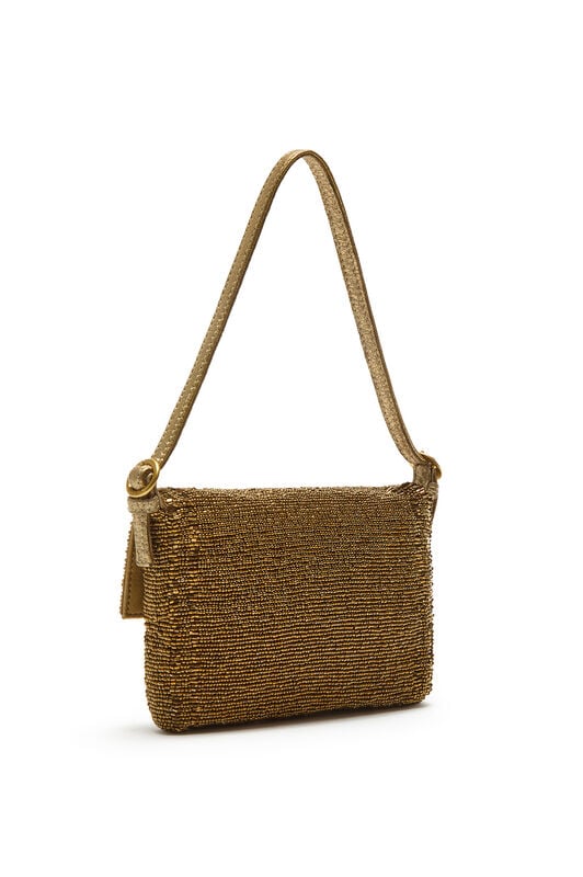 Maliparmi BORSA PICCOLA A SPALLA ICONIC BEADS Old Gold BF000591242 Maliparmi BORSA PICCOLA A SPALLA ICONIC BEADS Old Gold BF000591242