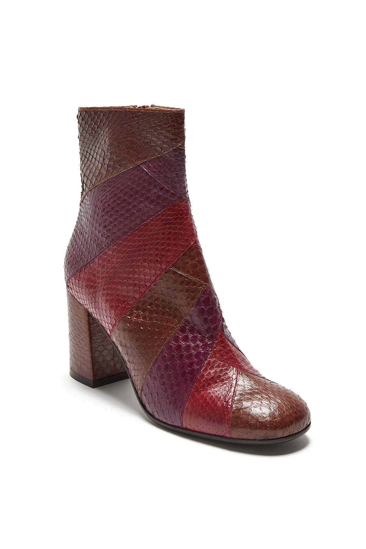 Maliparmi EXOTIC STRIPES ANKELSTIEFEL Rouge SY016001556