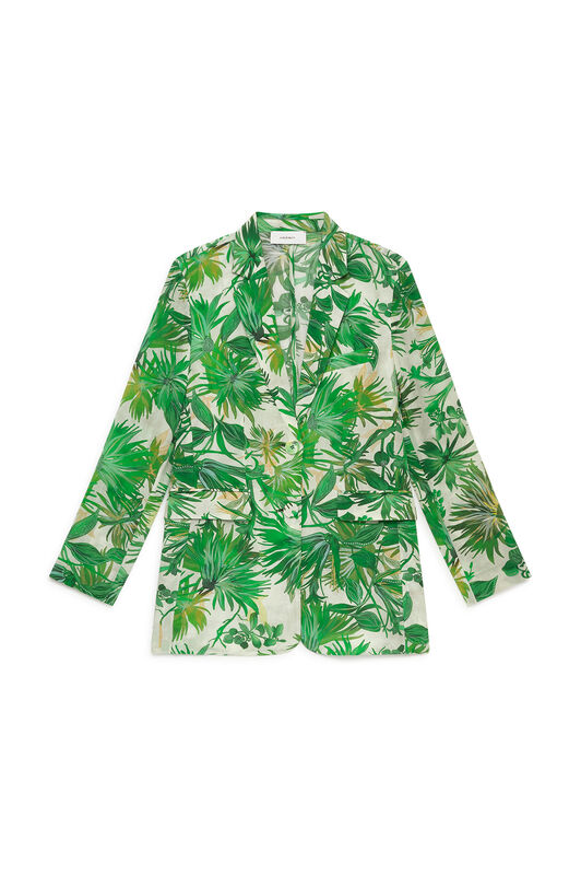 Malìparmi BOTANICAL JUNGLE JACKET Green JD005950663