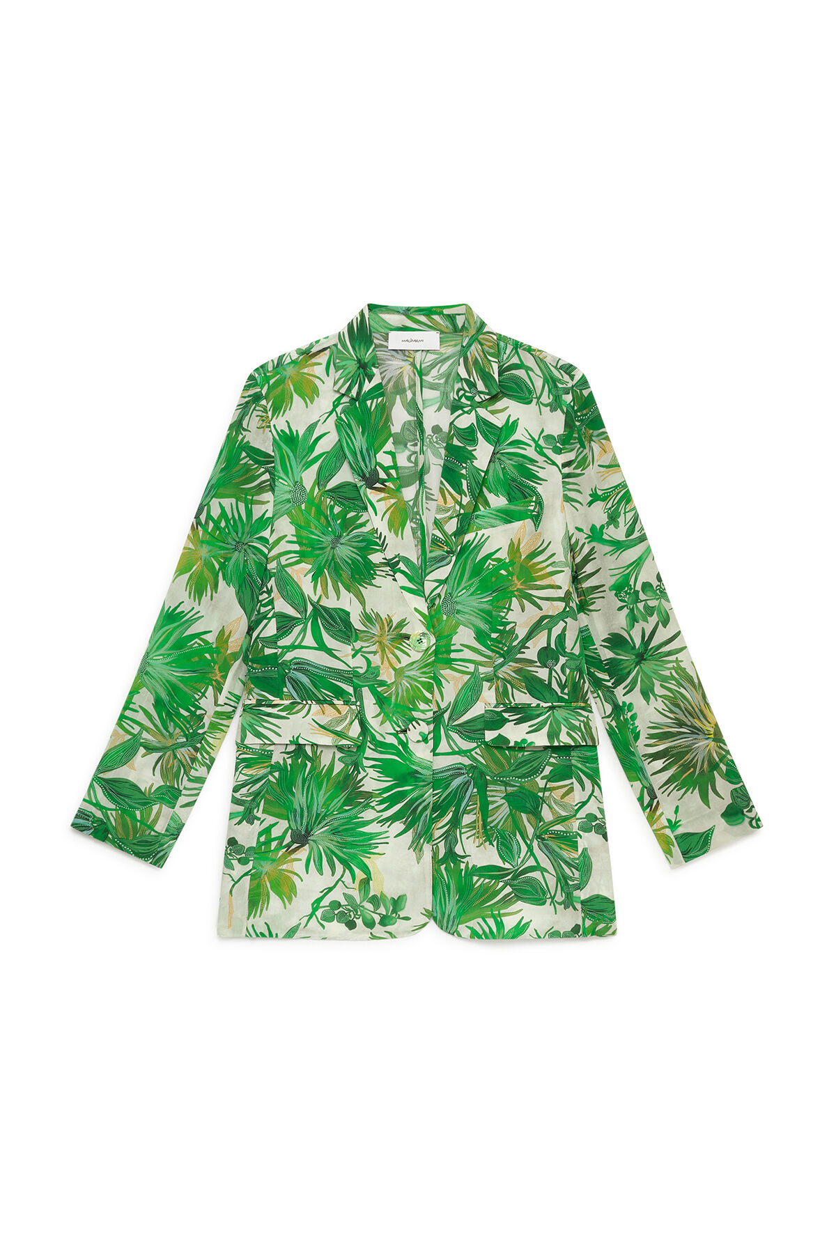 Malìparmi BOTANICAL JUNGLE JACKET Green JD005950663