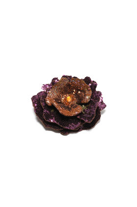 Maliparmi RADIANT FLORA BROOCH Leather TS012995163