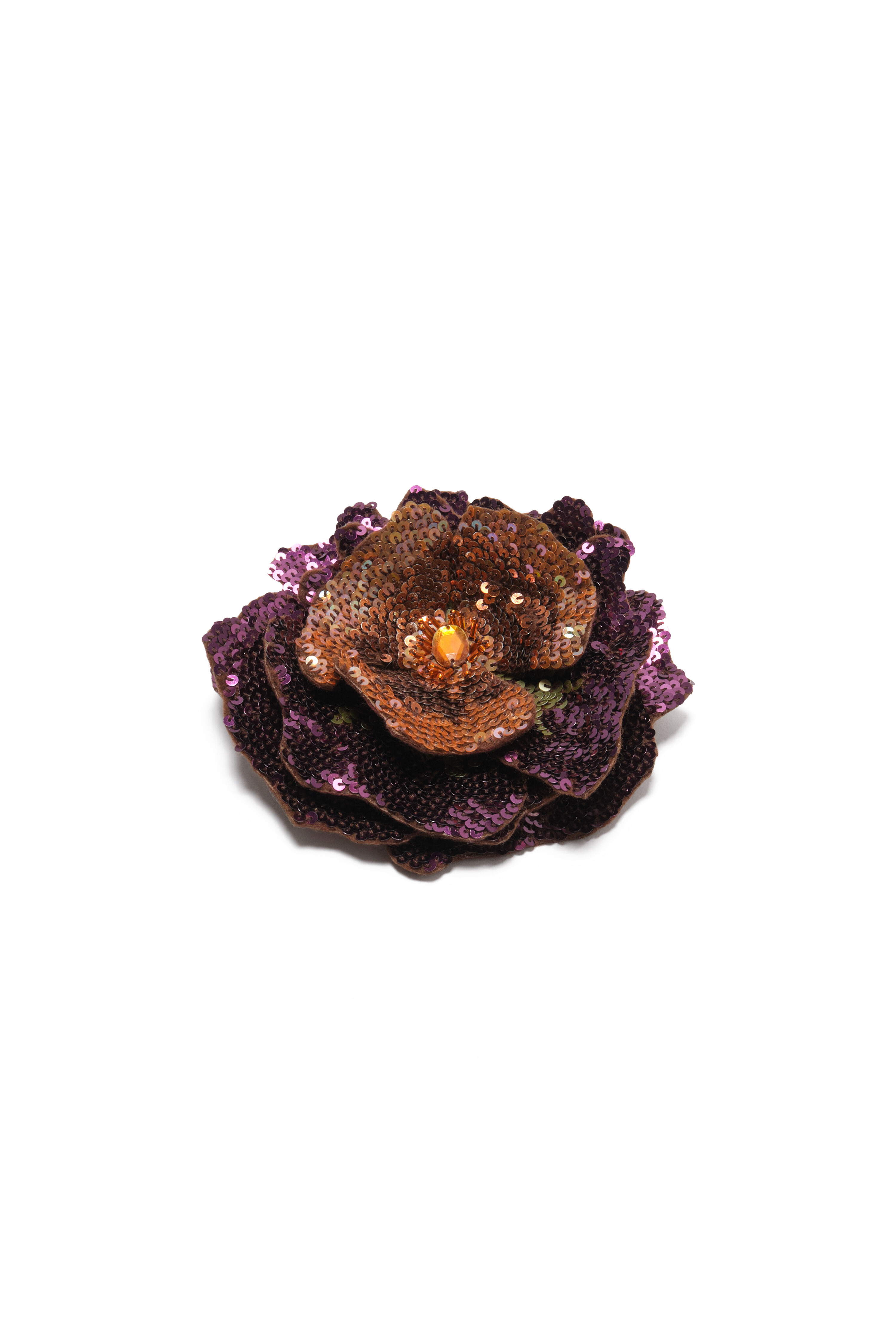 Maliparmi RADIANT FLORA BROOCH Leather TS012995163