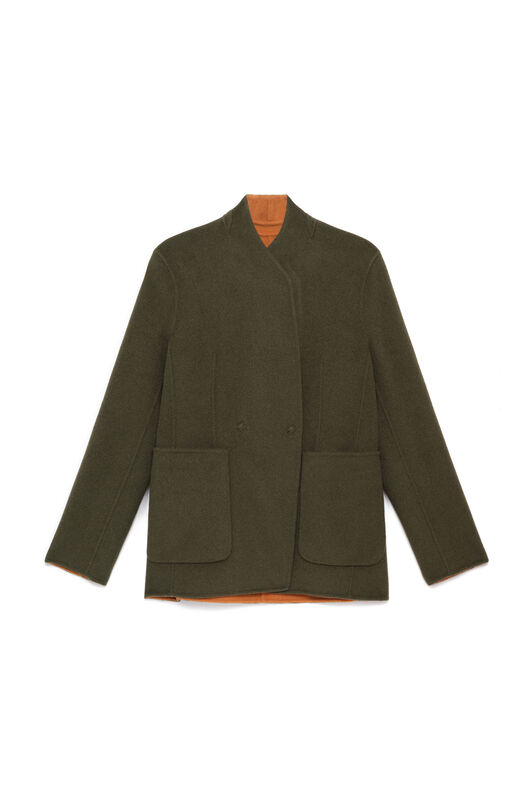 Maliparmi GIACCONE DOUBLE WOOL Giallo JA536320276