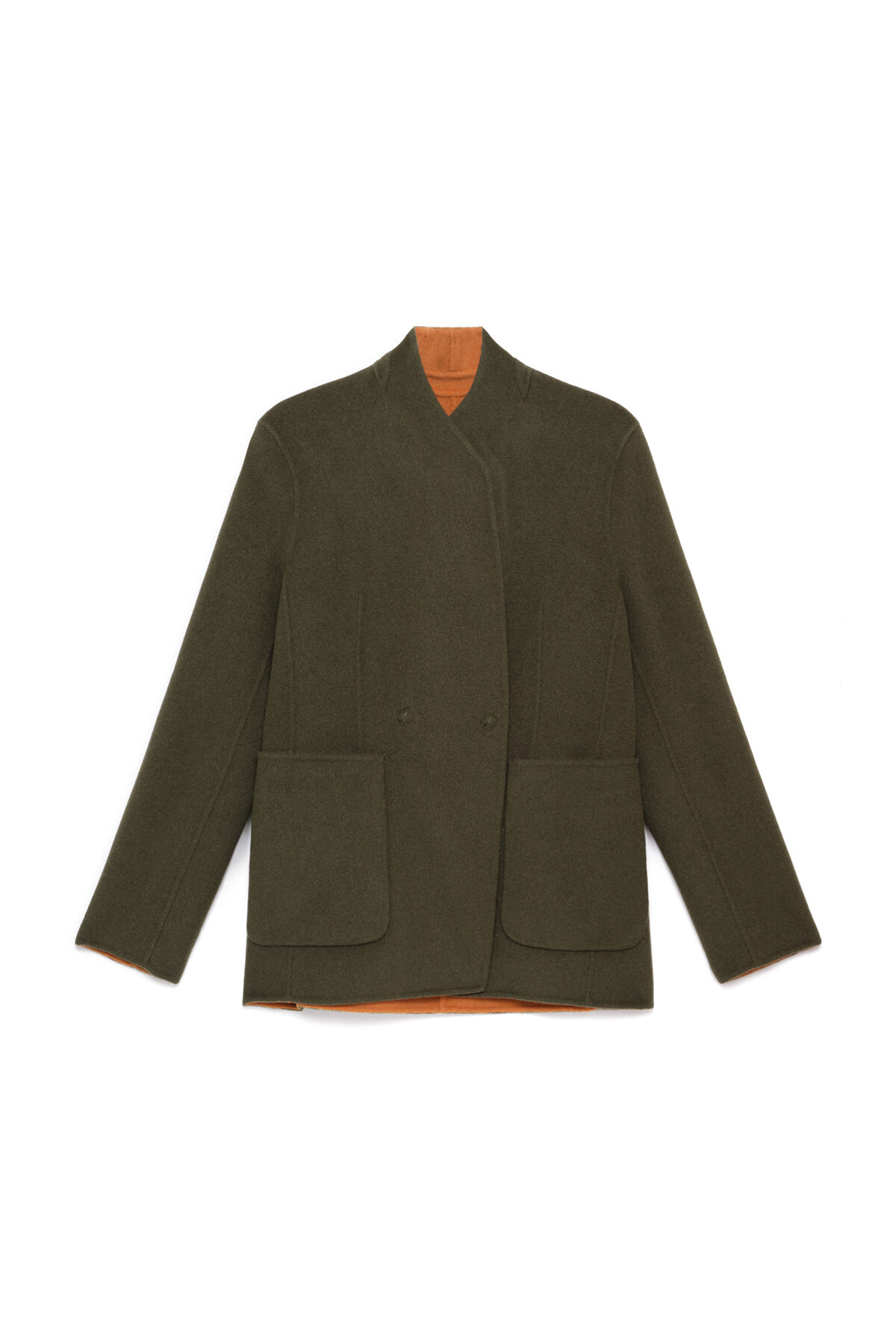 Maliparmi GIACCONE DOUBLE WOOL Giallo JA536320276