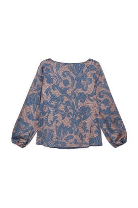 Maliparmi CAMICIA SWEET FOLIAGE Blu JM560050688