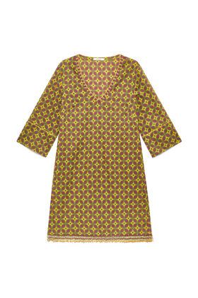 Malìparmi ABITO FLORAL SPIN Giallo JF669815215