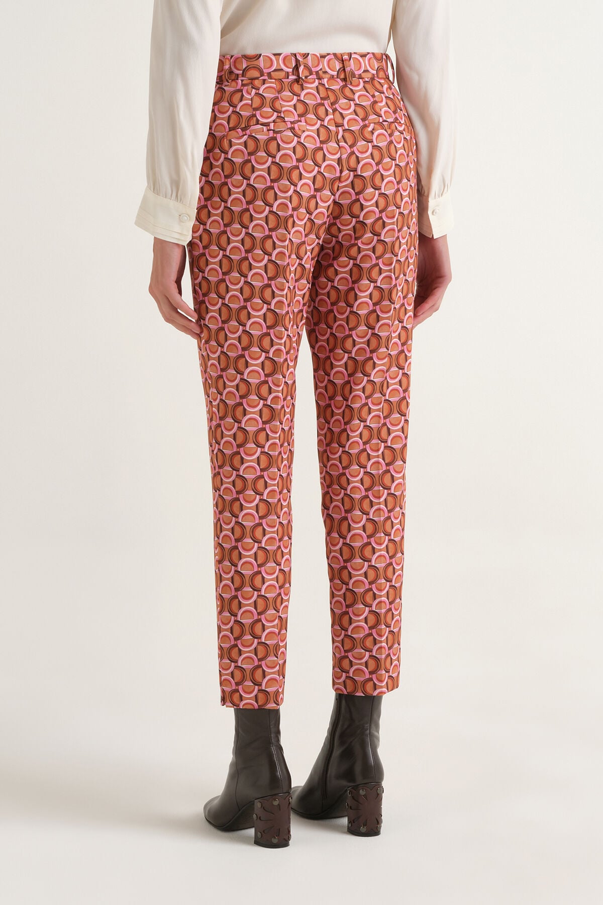 Maliparmi GRAPHIC ORBIT HOSE Braun JH801550687 Maliparmi GRAPHIC ORBIT HOSE Braun JH801550687