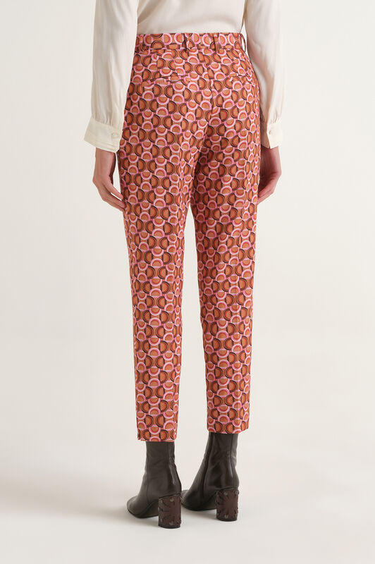 Maliparmi GRAPHIC ORBIT HOSE Braun JH801550687 Maliparmi GRAPHIC ORBIT HOSE Braun JH801550687