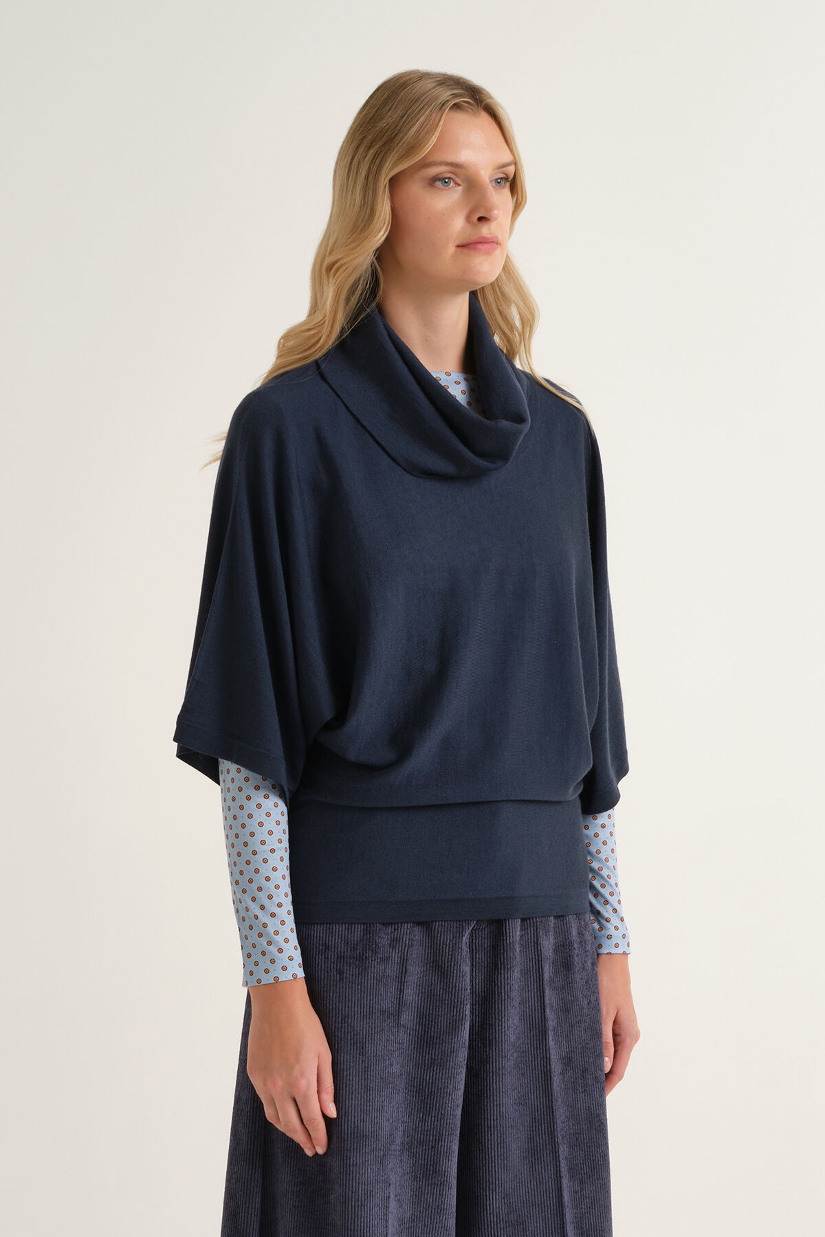 Maliparmi MAGLIA COLOURS OF THE WORLD Navy Blue JQ512674230 Maliparmi MAGLIA COLOURS OF THE WORLD Navy Blue JQ512674230