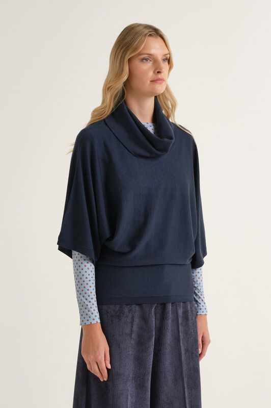 Maliparmi MAGLIA COLOURS OF THE WORLD Navy Blue JQ512674230 Maliparmi MAGLIA COLOURS OF THE WORLD Navy Blue JQ512674230