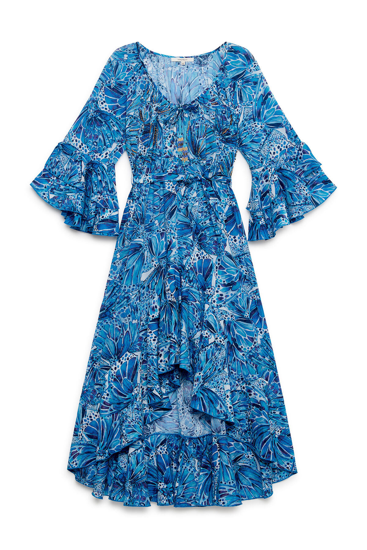 Malìparmi SWEET BUTTERFLY VESTIDO Azul Claro JF669515217