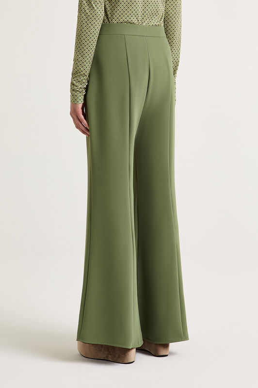 Maliparmi SABLÈ CREPE TROUSERS Fern JH756650166