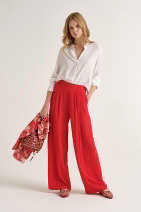 Malìparmi FLUID CREPE SHIRT NaturalWhite JM103350672