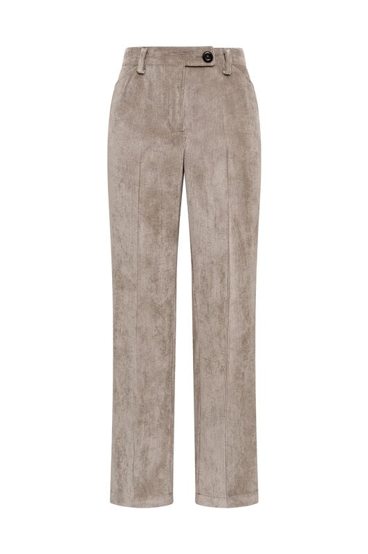 Maliparmi CORDUROY VELVET TROUSER Rock JH808161060 Maliparmi CORDUROY VELVET TROUSER Rock JH808161060