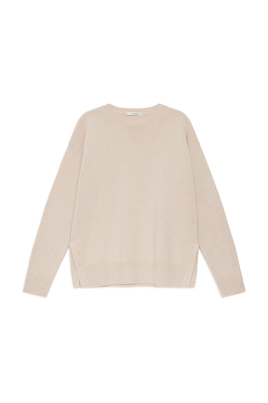 Maliparmi CASHMERE MERINOS KNITWEAR Warm Beige JQ511474315
