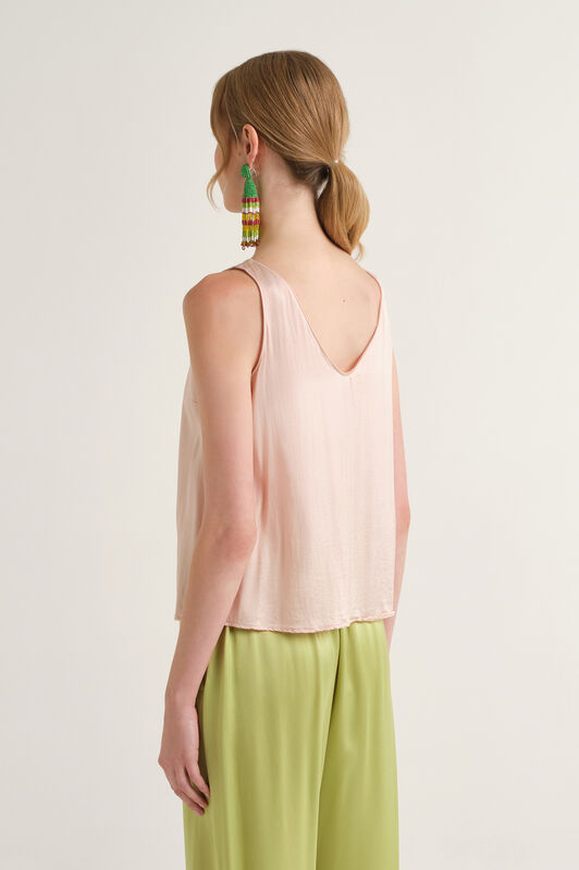 Malìparmi SHINY CADY TOP Light Pink JP556950631