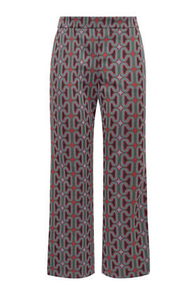 Maliparmi PANTALONE OPTICAL CHAIN Verde JH747970681