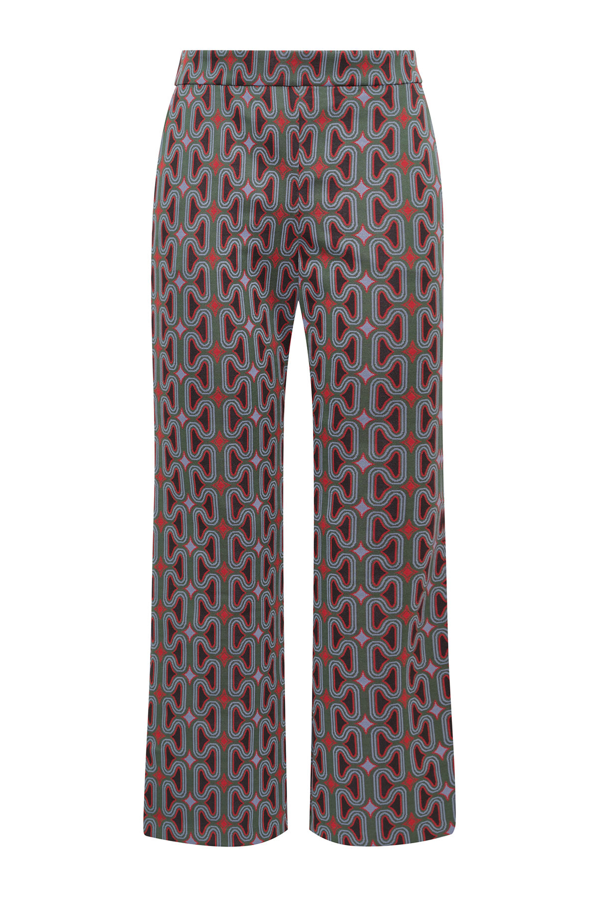 Maliparmi PANTALONE OPTICAL CHAIN Verde JH747970681 Maliparmi PANTALONE OPTICAL CHAIN Verde JH747970681