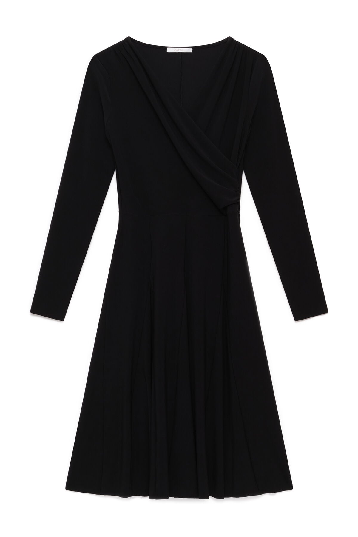 Maliparmi TECNO JERSEY KLEID Schwarz JF680070226 Maliparmi TECNO JERSEY KLEID Schwarz JF680070226