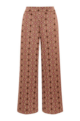 Maliparmi OPTICAL CHAIN TROUSER Leather JH805370681