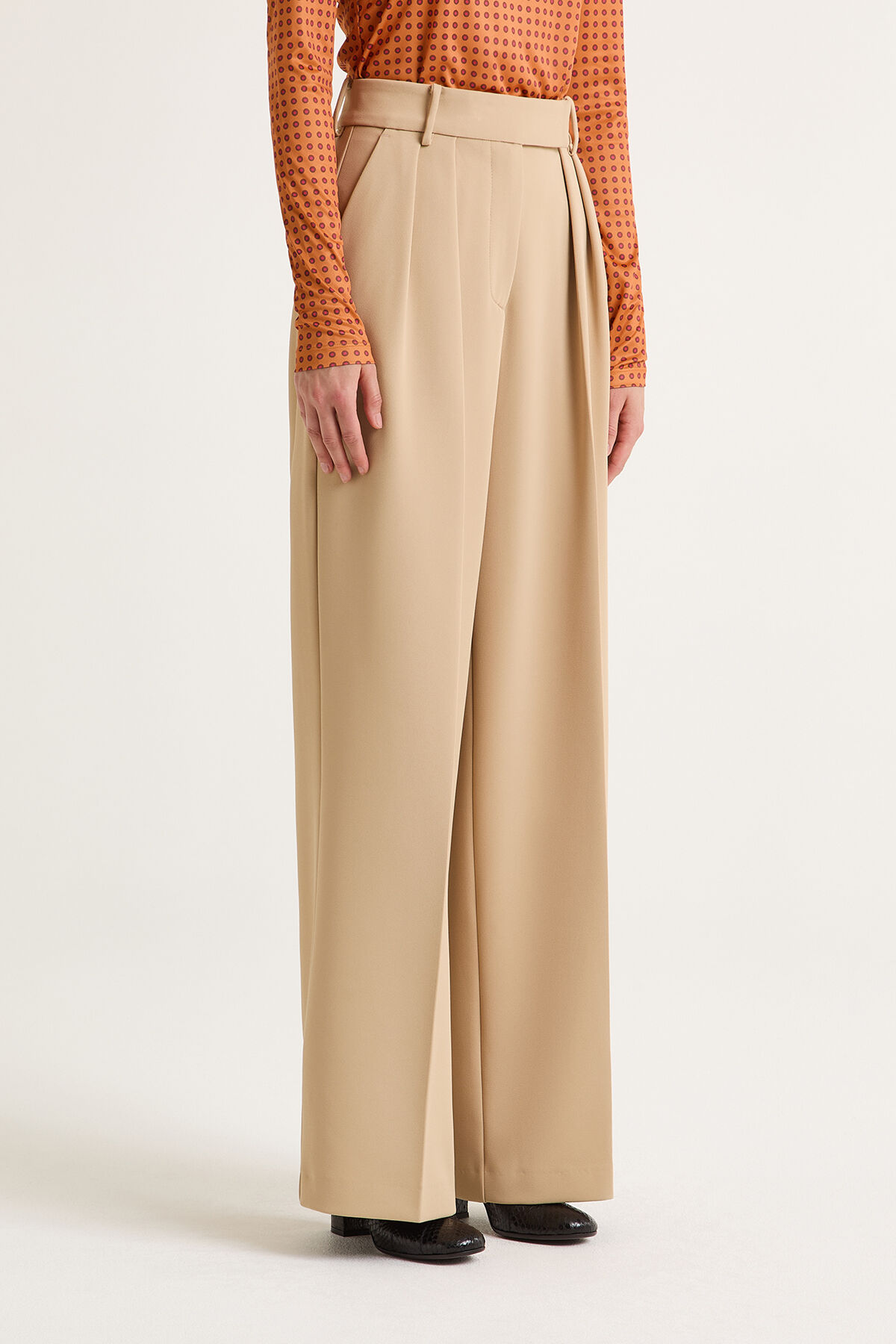Maliparmi PANTALONI CADY HOSE Taupe JH803750658