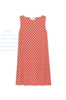 Malìparmi DIAMOND GLOW DRESS Red JF671470674