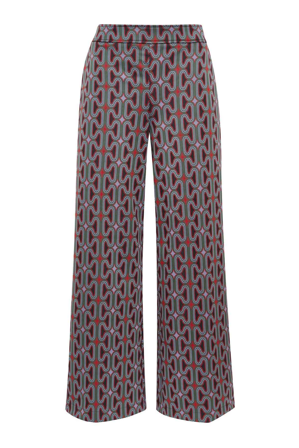 Maliparmi PANTALONE OPTICAL CHAIN Verde JH805370681 Maliparmi PANTALONE OPTICAL CHAIN Verde JH805370681