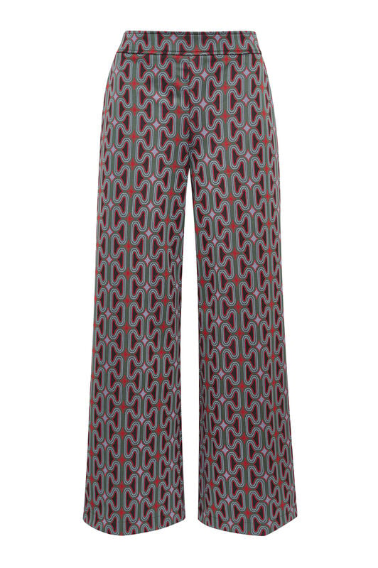 Maliparmi PANTALONE OPTICAL CHAIN Verde JH805370681 Maliparmi PANTALONE OPTICAL CHAIN Verde JH805370681