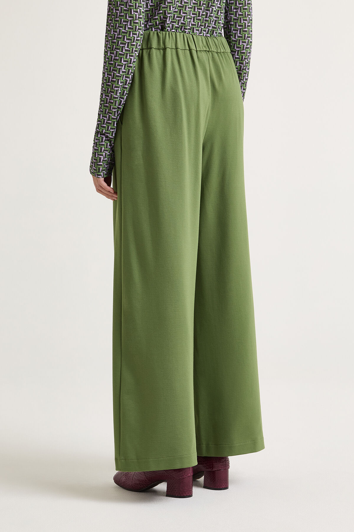 Maliparmi MILANO STITCHING TROUSERS Fern JH805350654