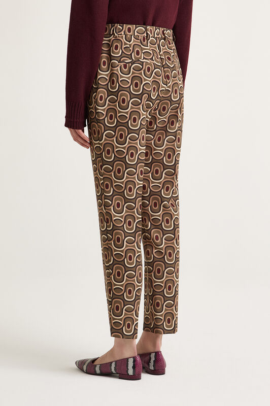 Maliparmi ROLLING CHAIN TROUSERS Green JH801560169