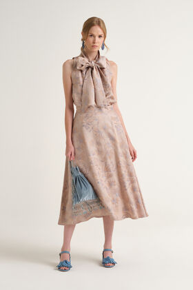 Malìparmi GONNA BREEZE D'ÉTÉ Beige JG667550670