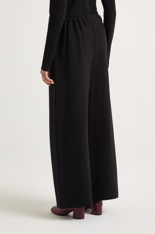 Maliparmi MILANO STITCHING TROUSERS Black JH805350654